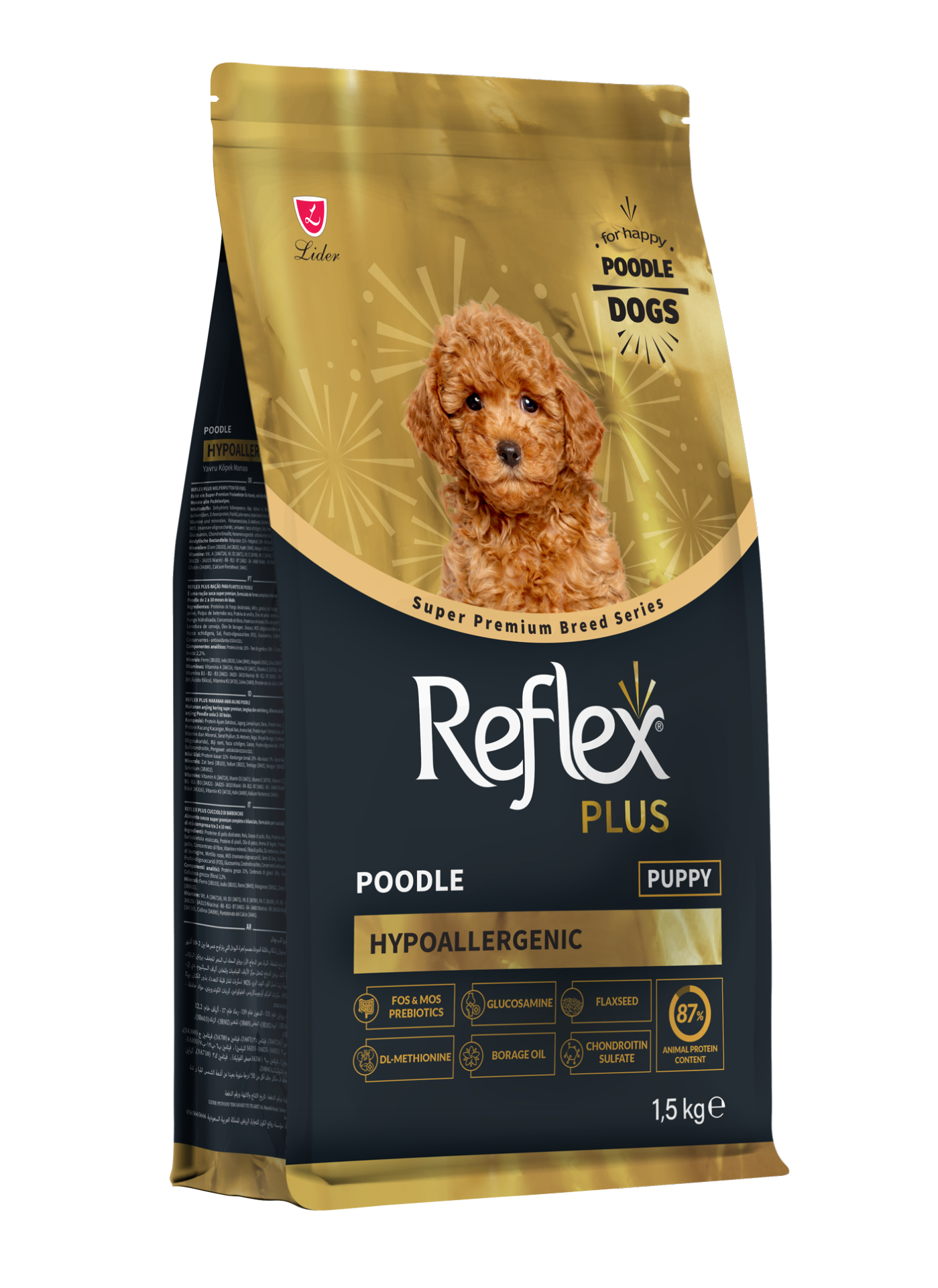 Reflex Plus Poodle Yavru Köpek Maması 1,5kg