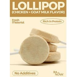 Ranova Keçi Sütlü Dondurularak Kurutulmuş Kedi Ödülü Lolipop 1.4 Gr
