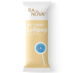 Ranova Keçi Sütlü Dondurularak Kurutulmuş Kedi Ödülü Lolipop 1.4 Gr