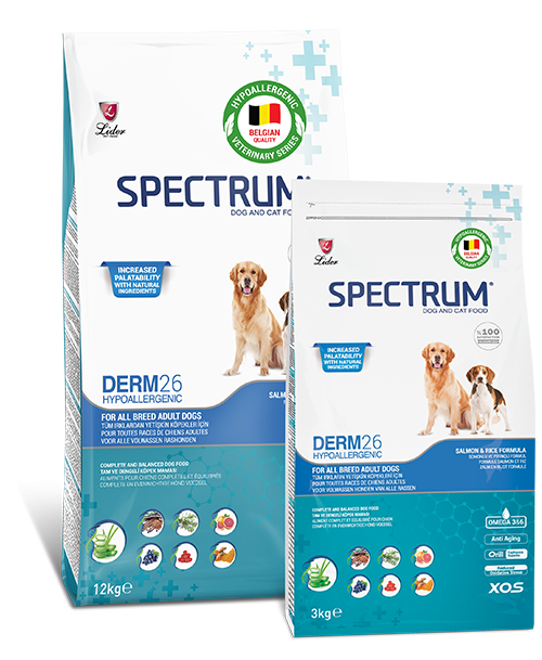 Spectrum Derm 26 Hypo-Allergenic Balıklı Yetişkin Köpek Maması 12kg