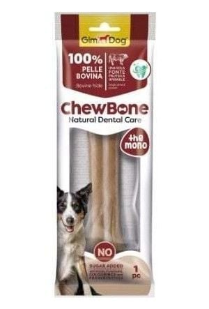 GimDog Chew Bones Press Köpek Çiğneme Kemiği 8’’ 150 Gr 1li Naturel