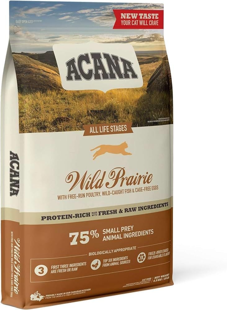 Acana Wild Prairie Cat Tahılsız Tüm Yaşam Evreleri 4.5 kg Kedi Maması