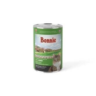 Bonnie Kuzu Etli Yetişkin Kedi Konservesi 400 Gr
