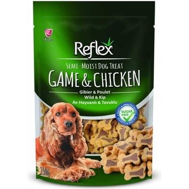 Reflex Av Hayvanlı ve Tavuklu Yarı Yumuşak Köpek Ödül Maması 150gr