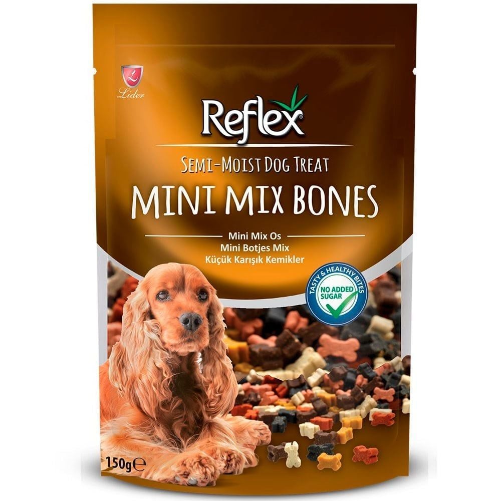 Reflex Semi-Moist Mini Mix Kemik Köpek Ödülü 150gr