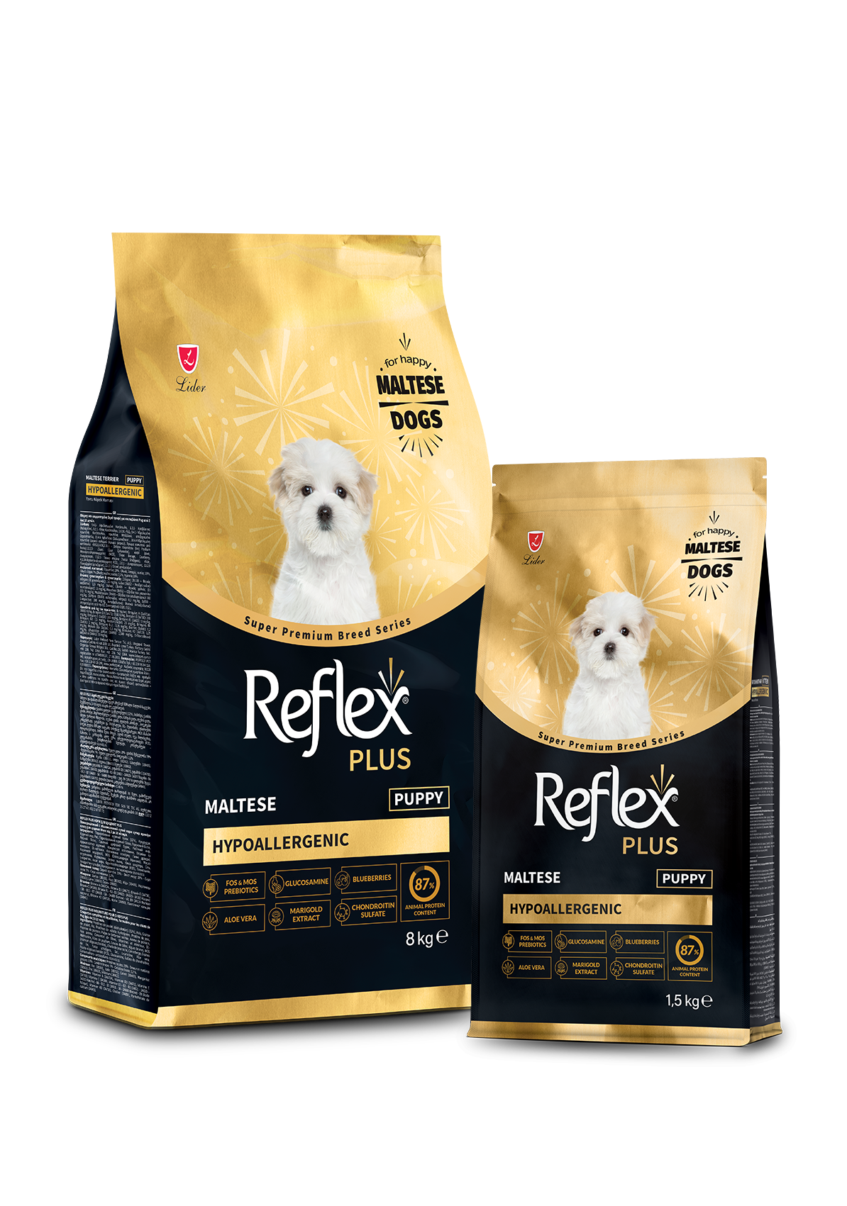 Reflex Plus Maltese Yavru Köpek Maması 1,5kg