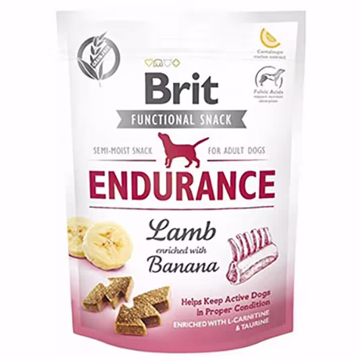 Brit Endurance Kuzu Etli ve Muzlu Köpek Ödülü 150gr
