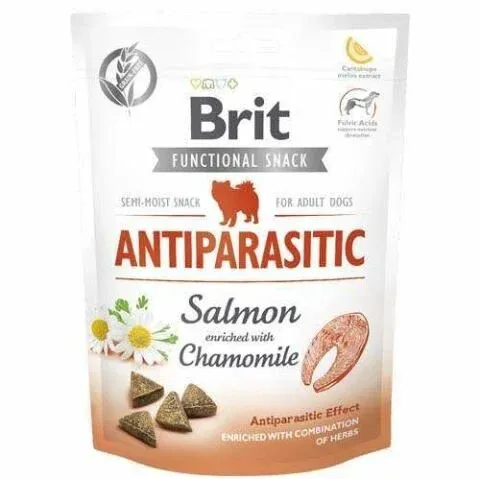 Brit Antiparasitic Somonlu ve Papatyalı Antiparaziter Köpek Ödül Maması 150gr