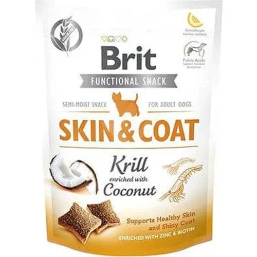 Brit Skin&Coat Karides ve Hindistan Cevizli Köpek Ödülü 150gr