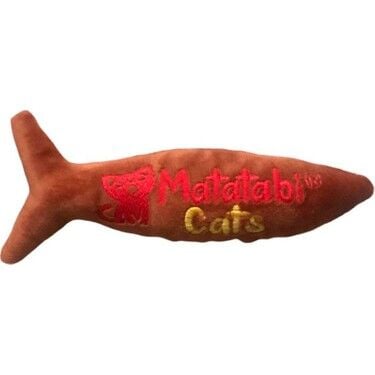 Matatabi Cats Big Fish Balık Kedi Oyuncağı Matatabi İçerikli (Kedi Otu /Nanesi İçermez)