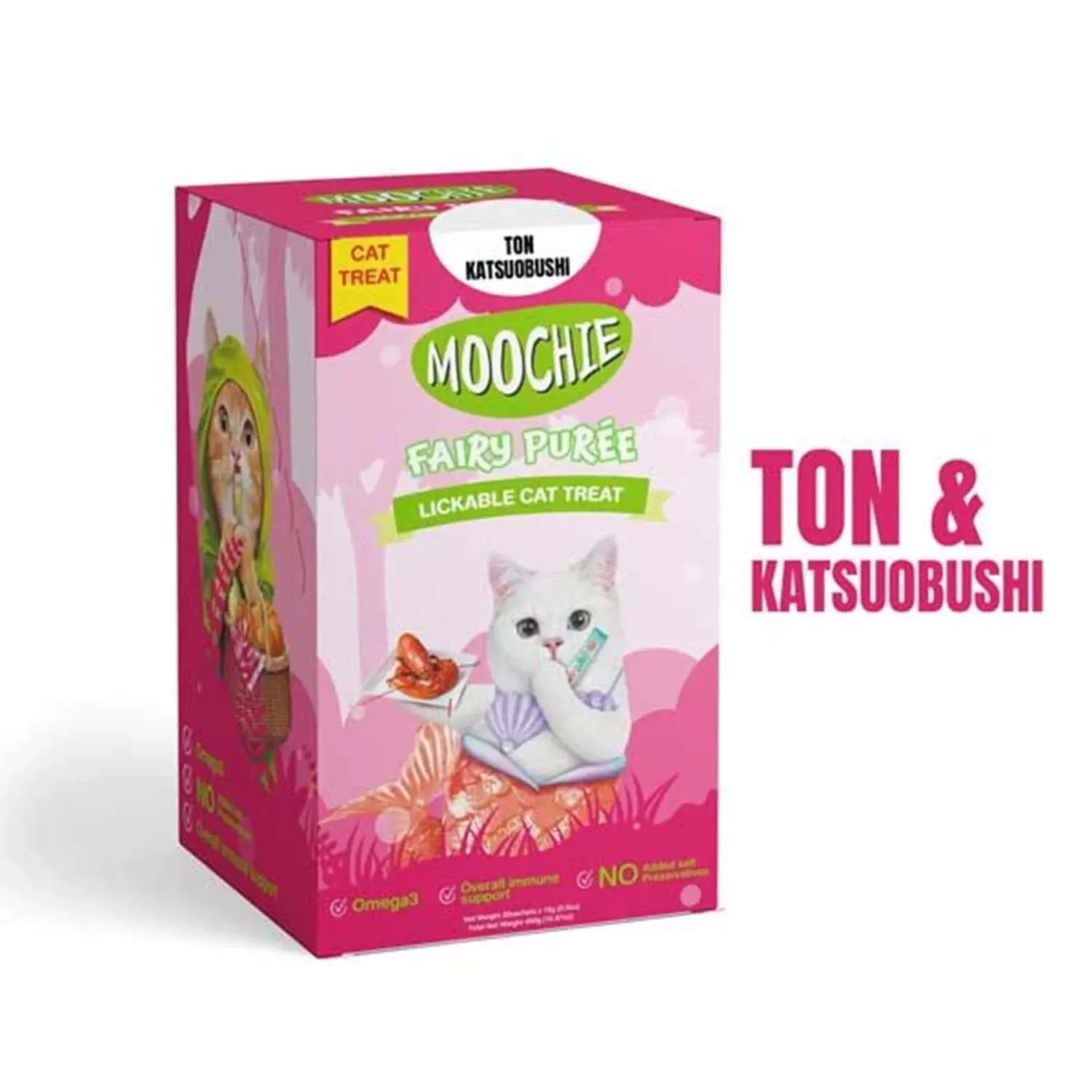 Moochie Ton Balığı ve Katsuobushi Krema Kedi Ödülü 30 x 15gr