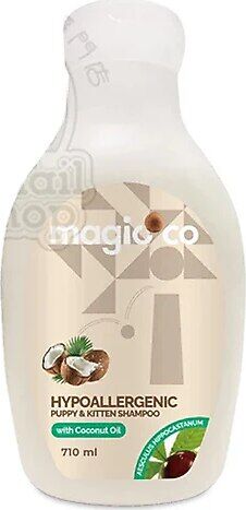Magiccoco Hindistan Cevizli Hipoalerjenik Yavru Kedi Köpek Şampuanı 710ml