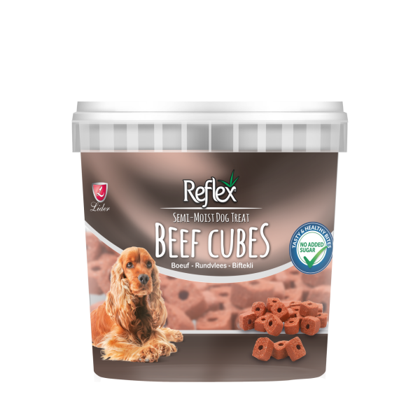 Reflex Semi - Moist Biftekli Küpler Ödül Maması 500g