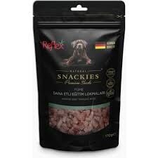 Reflex Snackies Natural Füme Dana Etli Tahılsız Köpek Eğitim Lokmaları 170gr
