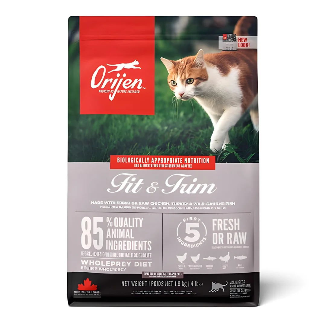 Orijen Fit&Trim Fazla Kilolu Kediler için Tahılsız Light Kedi Maması 1,8kg