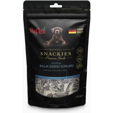 Reflex Snackıes Morina Balık Derisi Küpleri 130gr