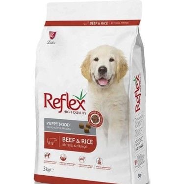 Reflex Biftekli ve Pirinçli Yavru Köpek Maması 3kg