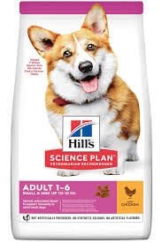 Hill`s SCIENCE PLAN Tavuklu Küçük Irk Yetişkin Köpek Maması 1,5kg