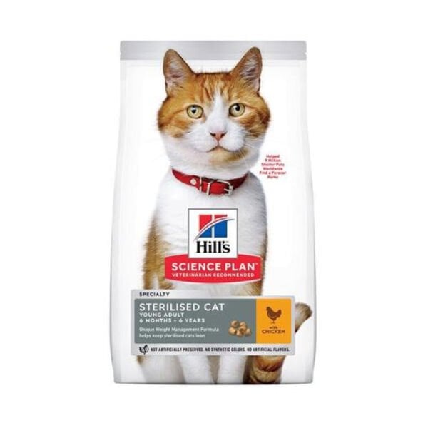 Hill's SCIENCE PLAN Tavuklu Kısırlaştırılmış Kedi Maması 1,5kg