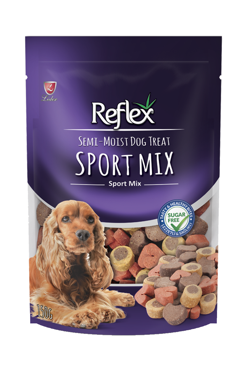 Reflex Semi-Moist Spor Karışık Ödül 150g