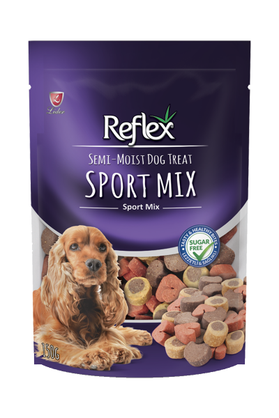 Reflex Semi-Moist Spor Karışık Ödül 150g
