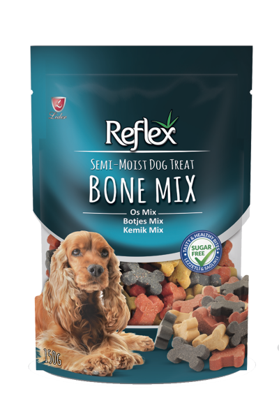 Reflex Semi-Moist Mini Kemik Karışık Ödül 150g