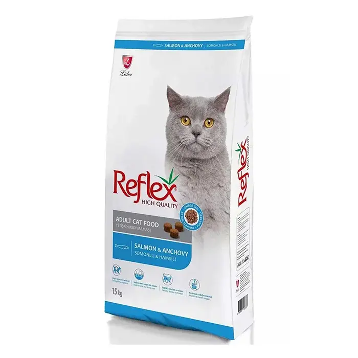 Reflex Somonlu ve Hamsili Yetişkin Kedi Maması 15 Kg
