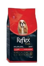 Reflex Plus Mini ve Küçük Irk Kuzulu ve Pirinçli Yetişkin Köpek Maması 8kg