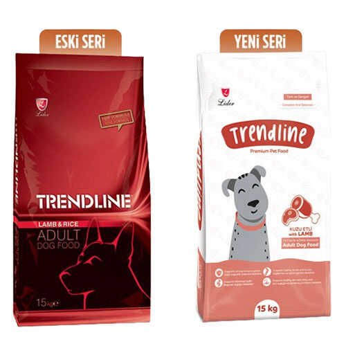 Trendline Kuzu Etli 15 kg Yetişkin Köpek Maması