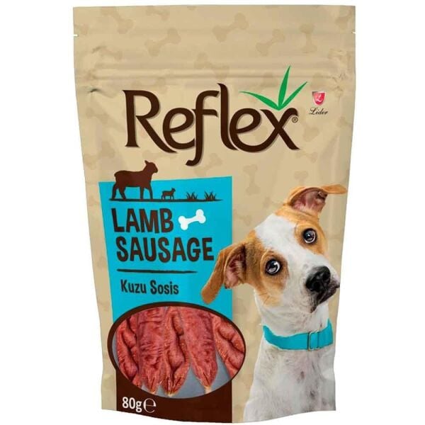 Reflex Kuzulu Sosis Yumuşak Köpek Ödül Maması 80gr
