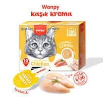 Wanpy Tavuklu Kaşıklı Sıvı Kedi Ödül Maması