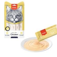 Wanpy Tavuklu 5x14 gr Krema Kedi Ödül Maması