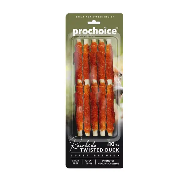Prochoice Rawhide Ördekli Köpek Çiğneme Kemiği 10 Adet