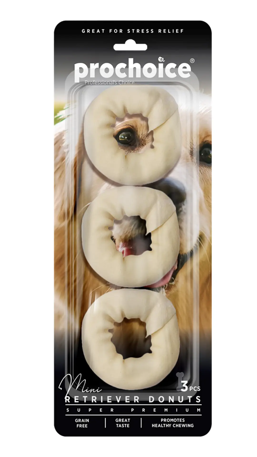 ProChoice Donut Köpek Ödül Kemiği 3lü
