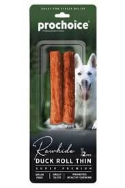 ProChoice Köpekler İçin Ördekli Tahılsız Köpek Ödül Kemiği 2li 12cm