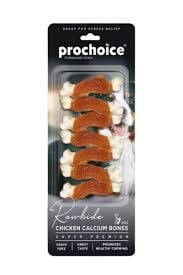 ProChoice Köpekler İçin Tavuklu Tahılsız Kalsiyumlu Köpek Ödül Kemiği 7li 7cm