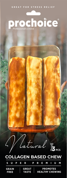 Prochoice Natural Collagen Based Chew, Kolajen Kemik Köpek Ödülü 3 parça