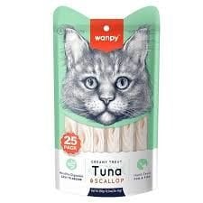 Wanpy Ton Balıklı ve Deniz Taraklı Kedi Ödülü 25X14gr