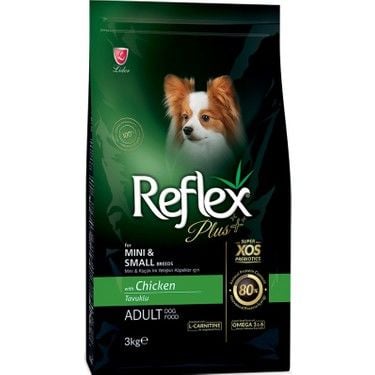 Reflex Plus Mini ve Küçük Irk Tavuklu 3 kg Yetişkin Köpek Maması