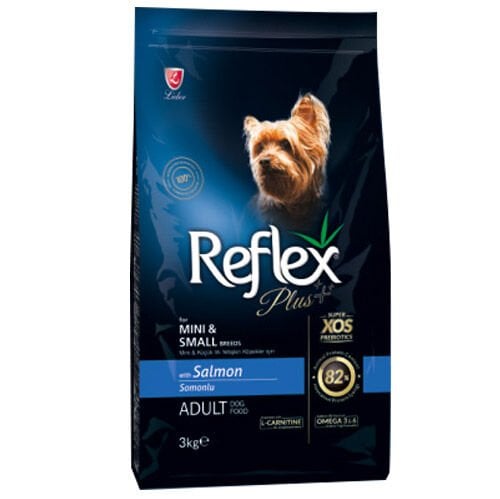 Reflex Plus Mini ve Küçük Irk Somonlu Yetişkin Köpek Maması 3kg