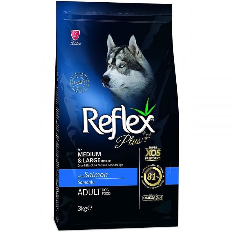 Reflex Plus Medium-Large Adult Salmon 3 Kg