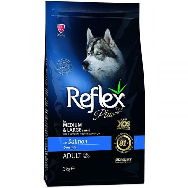 Reflex Plus Medium-Large Adult Salmon 3 Kg