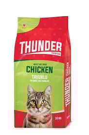 Thunder Tavuklu Yetişkin Kedi Maması 15 KG