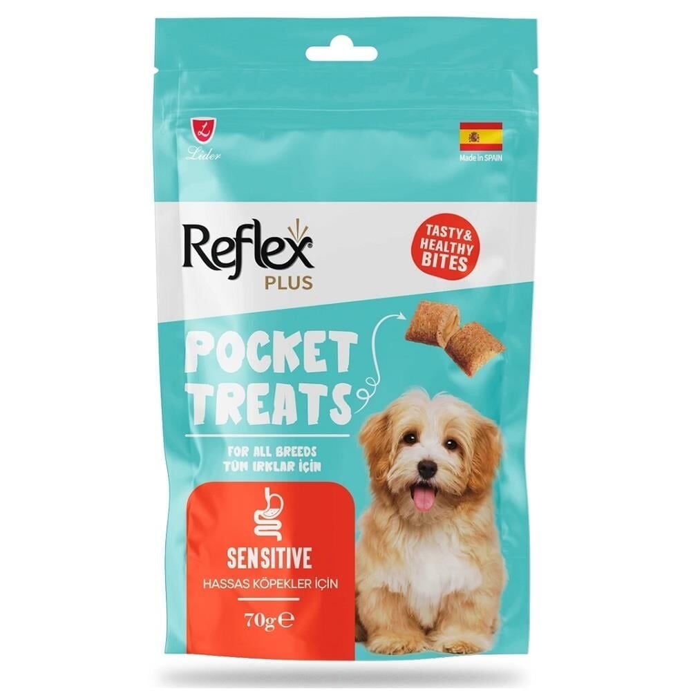 Reflex Plus Pocket Treats Hassas Köpekler İçin Köpek Ödül Maması 70 Gr