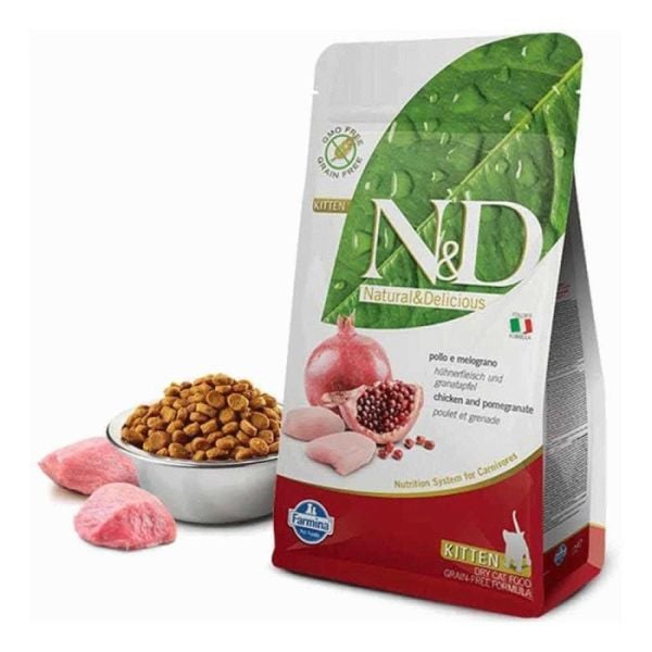 N&D Prime Kitten Tahılsız Tavuklu ve Narlı 10 kg Yavru Kedi Maması