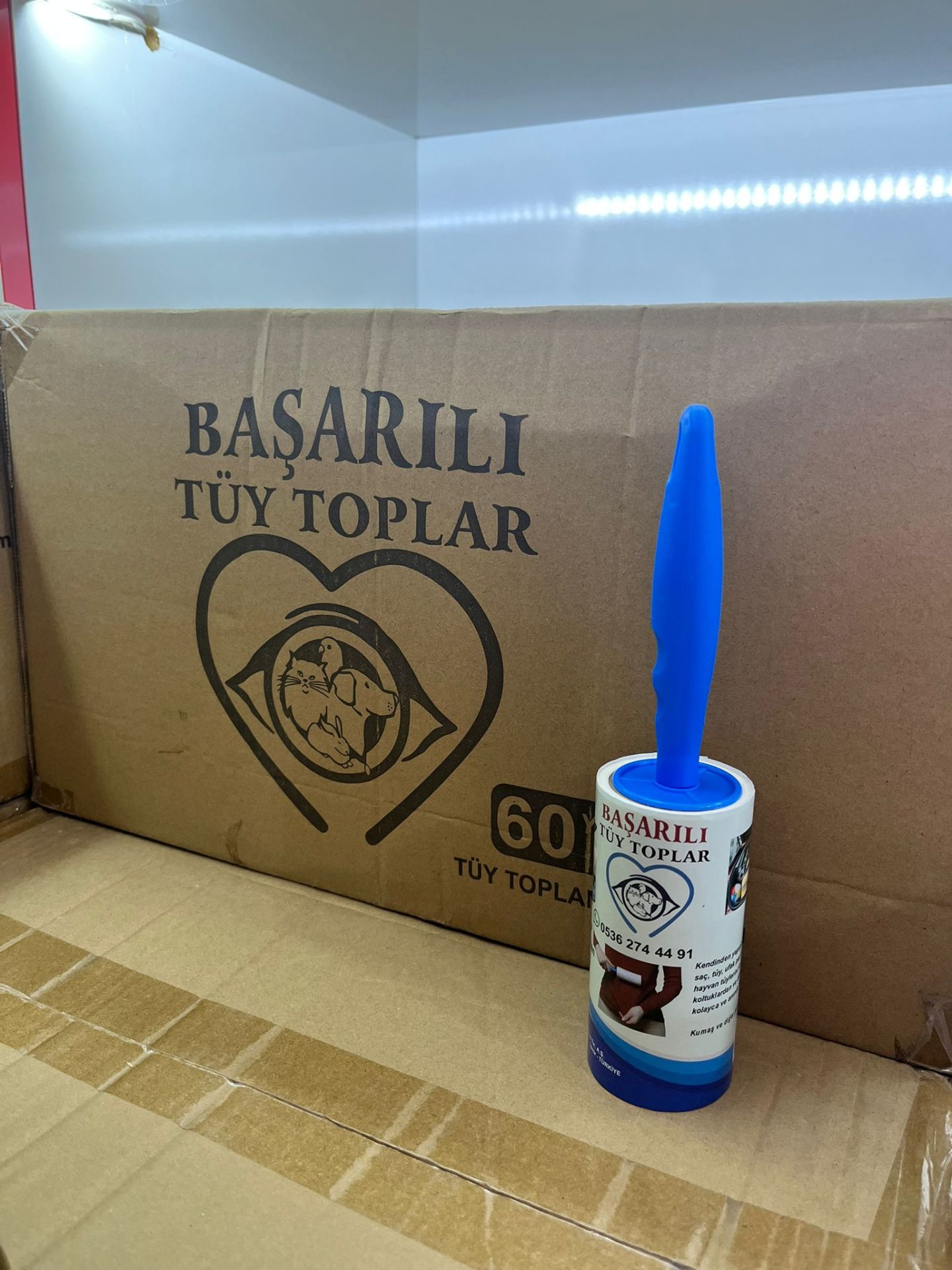 Başarılı Tüy Toplama Rulosu 60 Yaprak 1 Koli