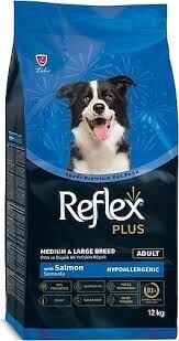 Reflex Plus Hipoalerjenik Somonlu Orta ve Büyük Irk Yetişkin Köpek Maması 12kg