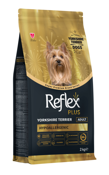 Reflex Plus Yorkshire Terrier Yetişkin Köpek Maması 2KG
