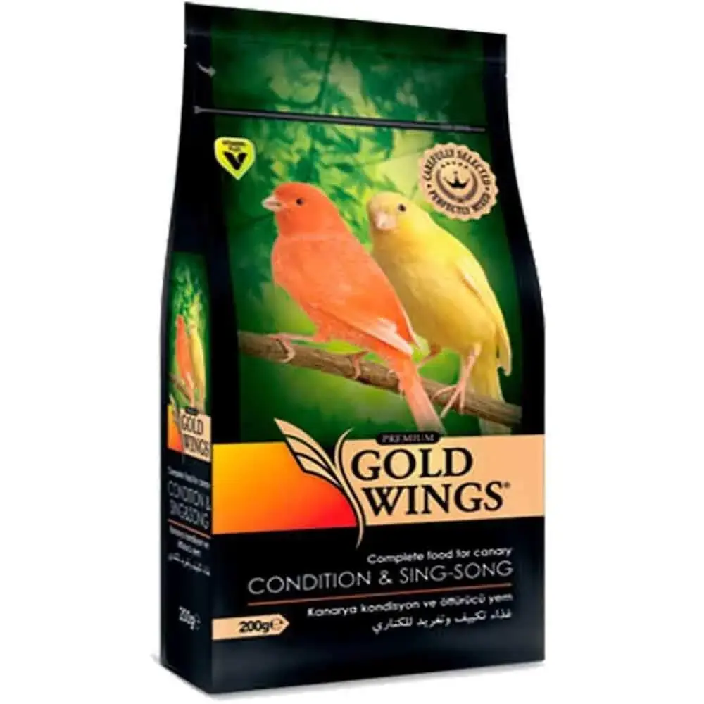 Gold Wings Premium Kondisyon ve Kızıştırıcı Kanarya Yemi 200gr