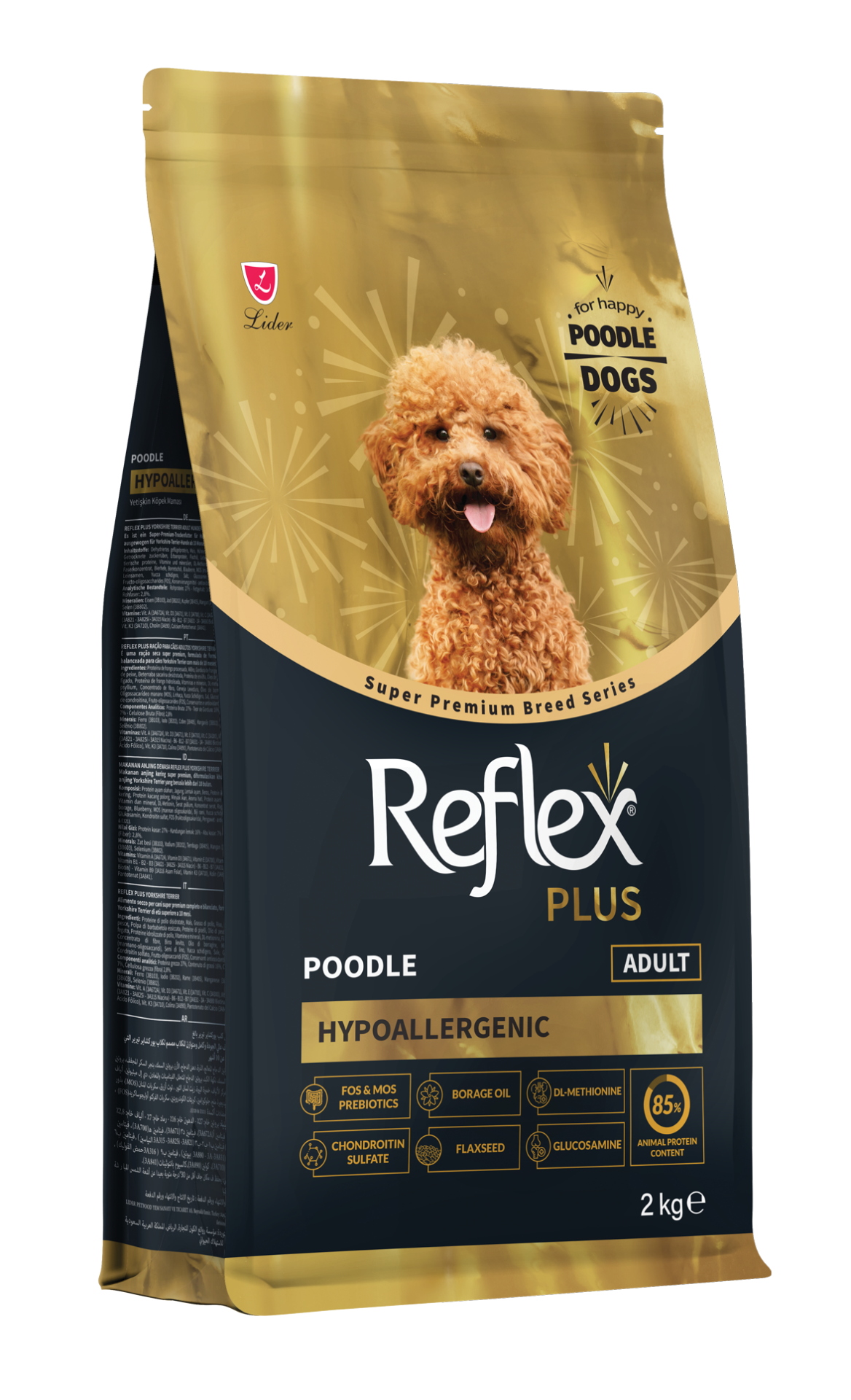 ​Reflex Plus Poodle Yetişkin Köpek Maması 2kg